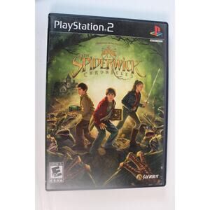 Spiderwick Chronicles (Sony PlayStation 2, 2008, PS2) Authentic, tested